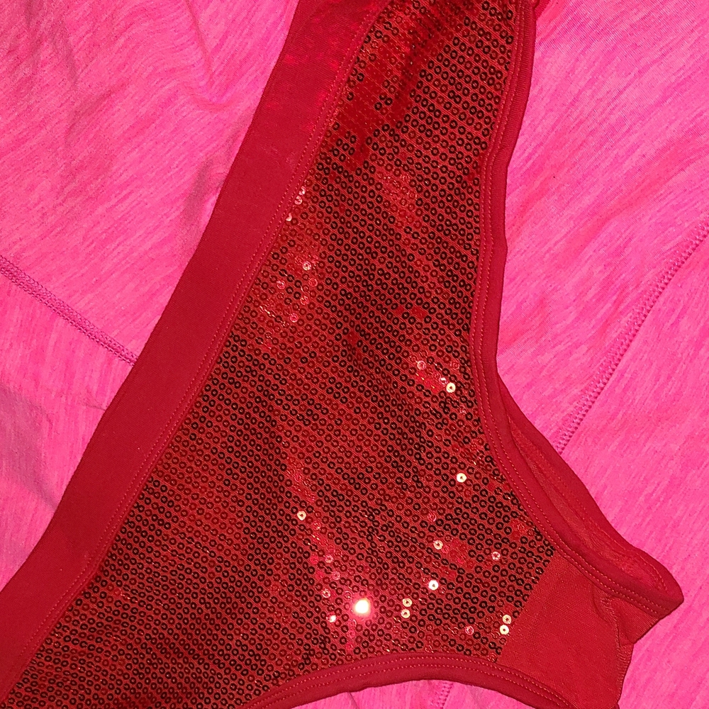 No Boundaries Red Sequin Panties